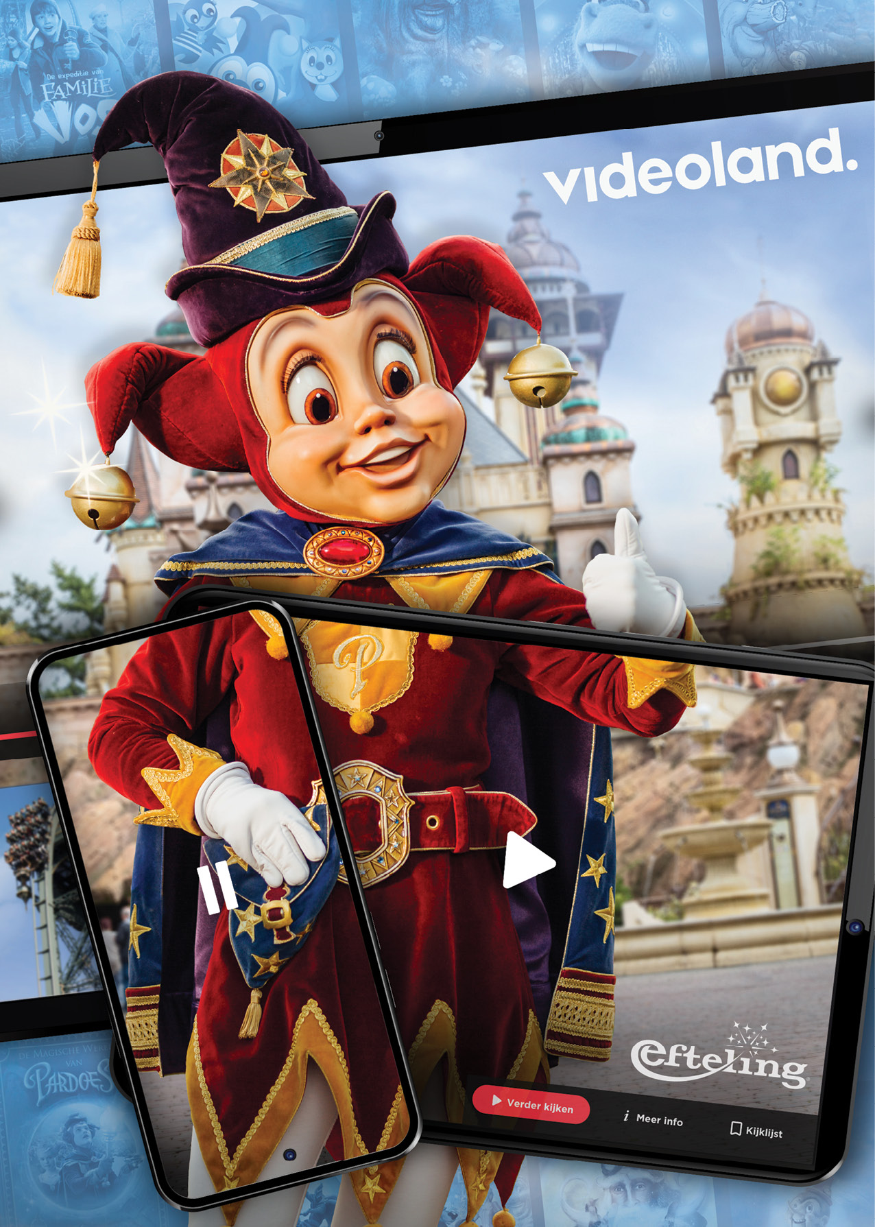 Efteling omgeving op streamingdienst Videoland