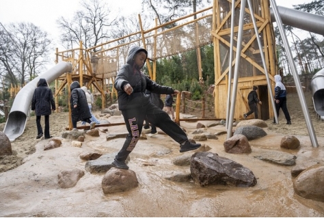 Nieuwe waterspeeltuin voor Burgers’ Zoo