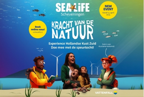 SEA LIFE Scheveningen opent interactieve tentoonstelling ‘Kracht van de Natuur’  