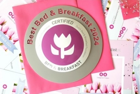 Nominaties beste bed en breakfast vallen in Drenthe, Gelderland en Zuid-Holland