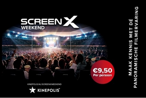 Kinepolis opent nieuwe ScreenX-zalen in Almere en Breda