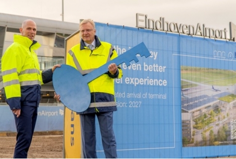 Eindhoven Airport start met uitbreiding terminal