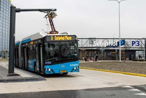 Elektrische bussen voor pendel P3 naar Schiphol