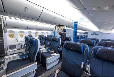 KLM rondt ombouw naar Premium Comfort Class af