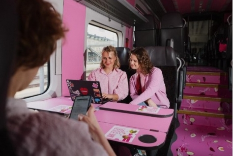 Nederlandse toeristen verleiden met Pink Soup Train