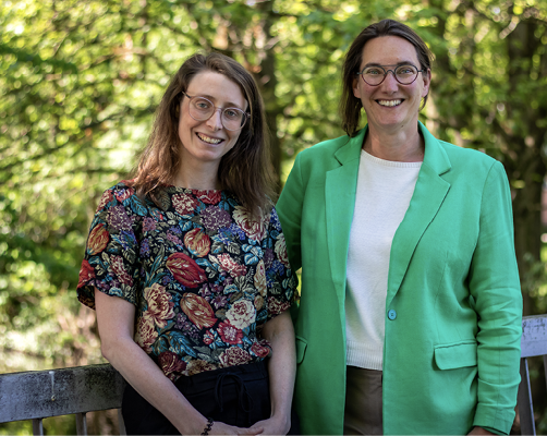 Jorien Posthouwer en Anneke van Mispelaar